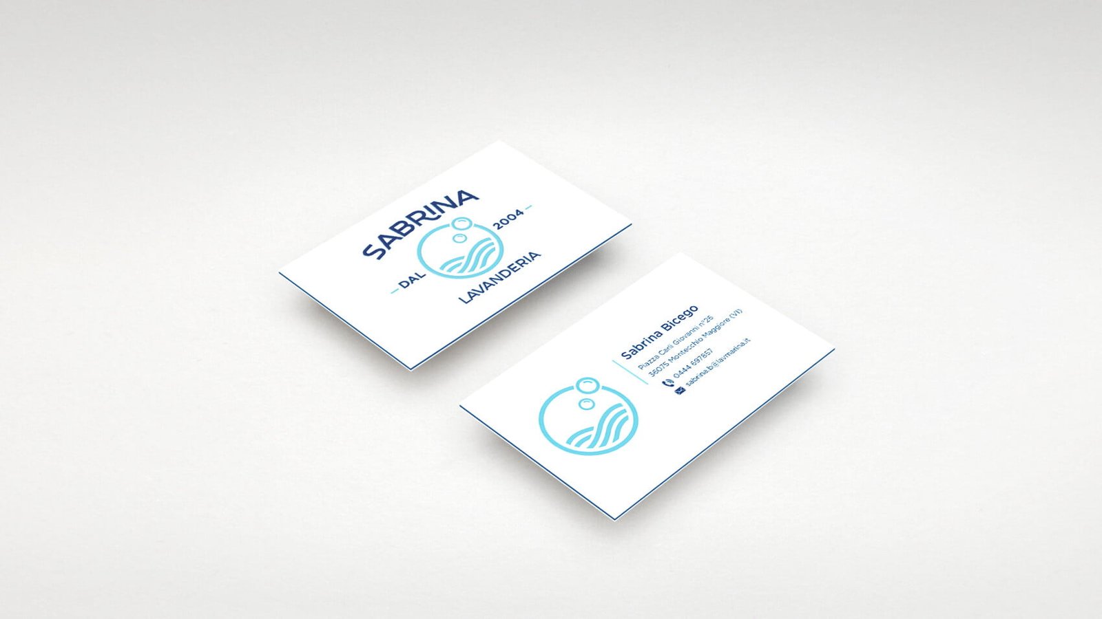 Immagine per 'Lavanderia Sabrina' - Fivesix Studio. Specializzati in Branding, Personal Branding, Marketing e Comunicazione.