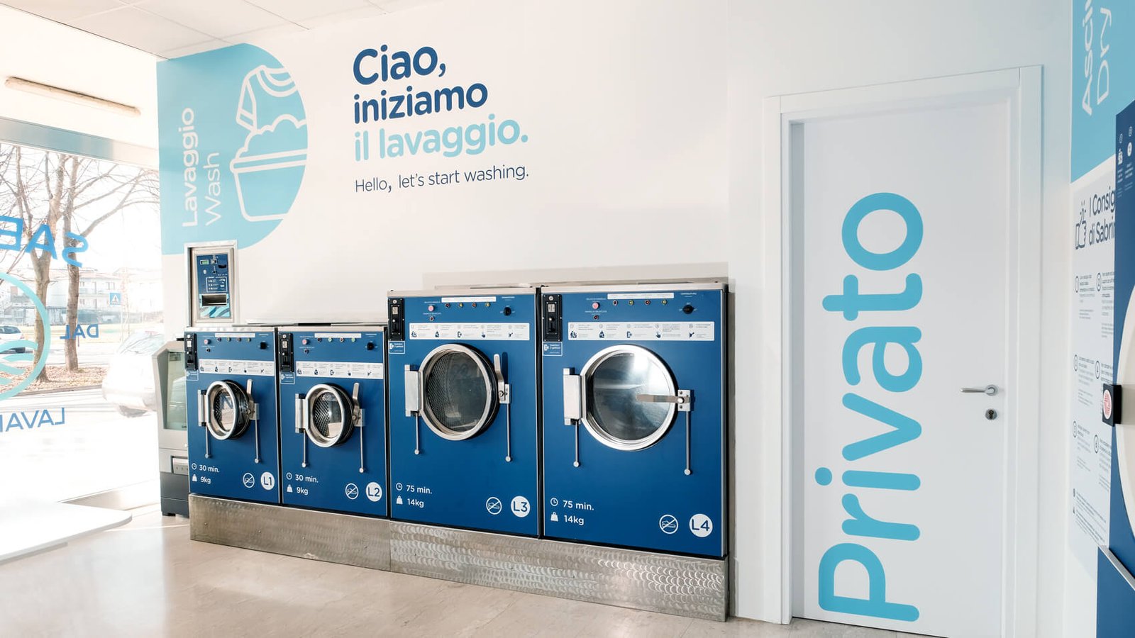 Immagine per 'Lavanderia Sabrina' - Fivesix Studio. Specializzati in Branding, Personal Branding, Marketing e Comunicazione.