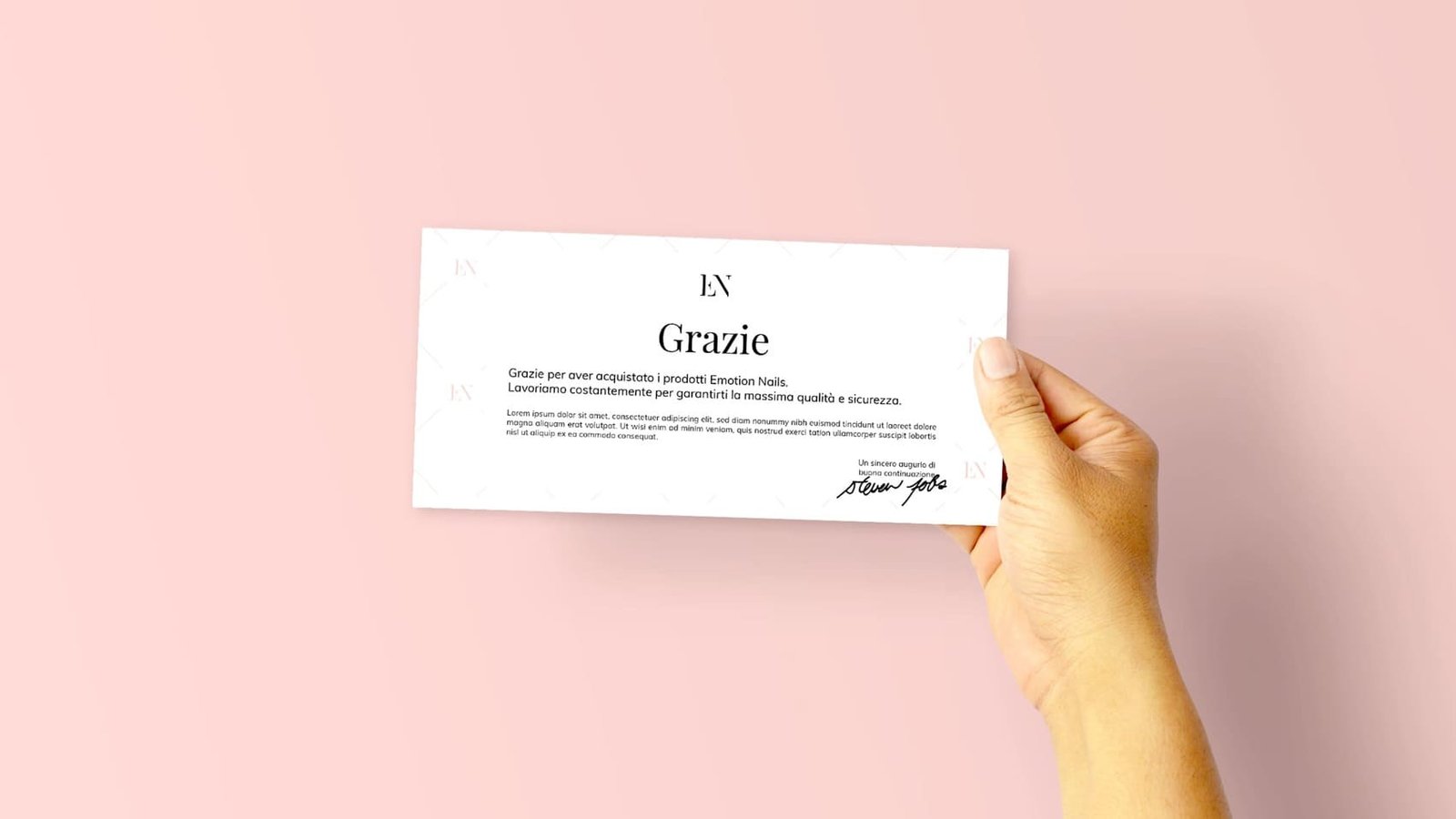 Immagine per 'Emotion Nails' - Fivesix Studio. Specializzati in Branding, Personal Branding, Marketing e Comunicazione.