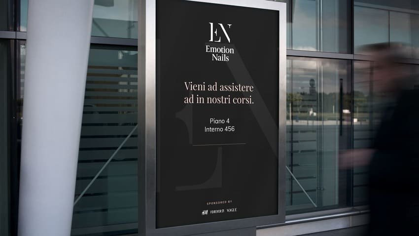 Immagine per 'Emotion Nails' - Fivesix Studio. Specializzati in Branding, Personal Branding, Marketing e Comunicazione.