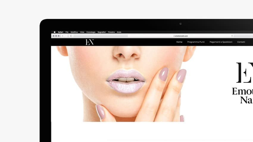 Immagine per 'Emotion Nails' - Fivesix Studio. Specializzati in Branding, Personal Branding, Marketing e Comunicazione.