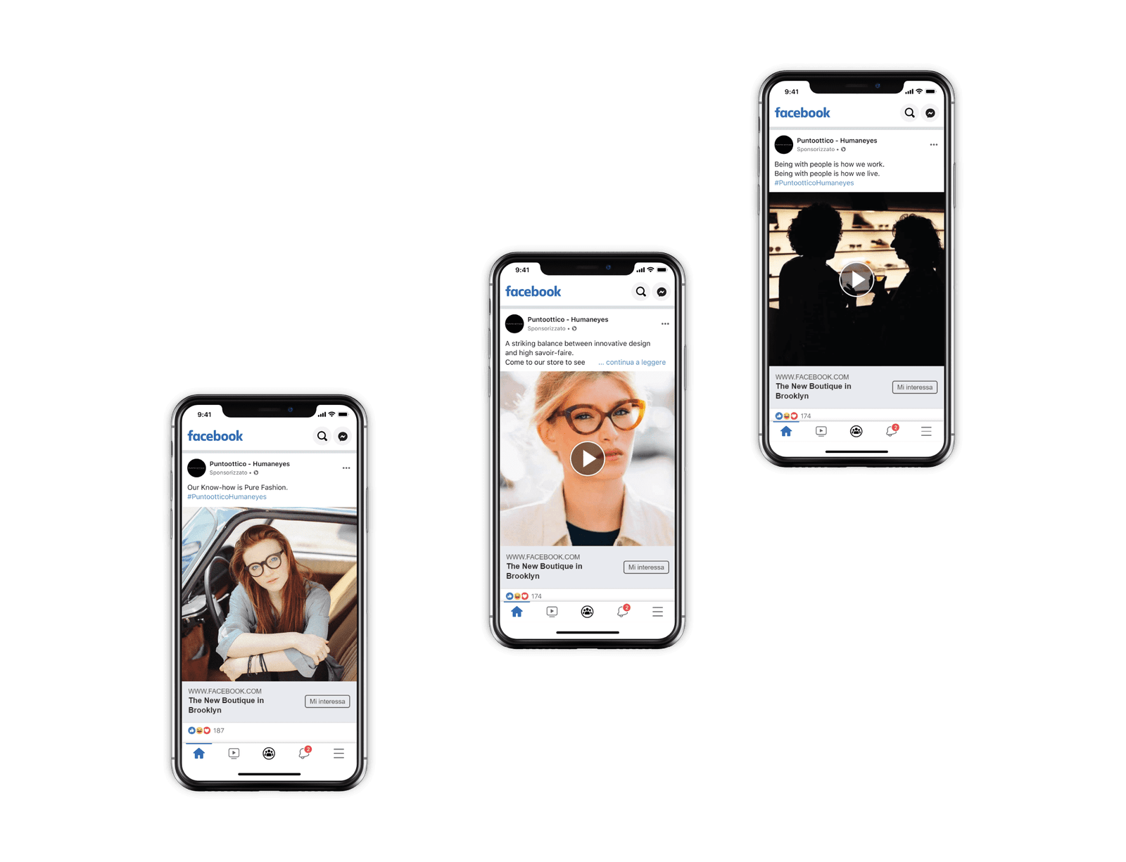 Immagine per 'Punto Ottico - Humaneyes' - Fivesix Studio. Specializzati in Branding, Personal Branding, Marketing e Comunicazione.