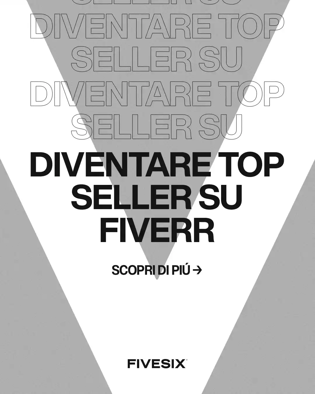 Immagine per 'Diventa un top seller su Fiverr con questi trucchi poco conosciuti' - Fivesix Studio. Specializzati in Branding, Personal Branding, Marketing e Comunicazione.