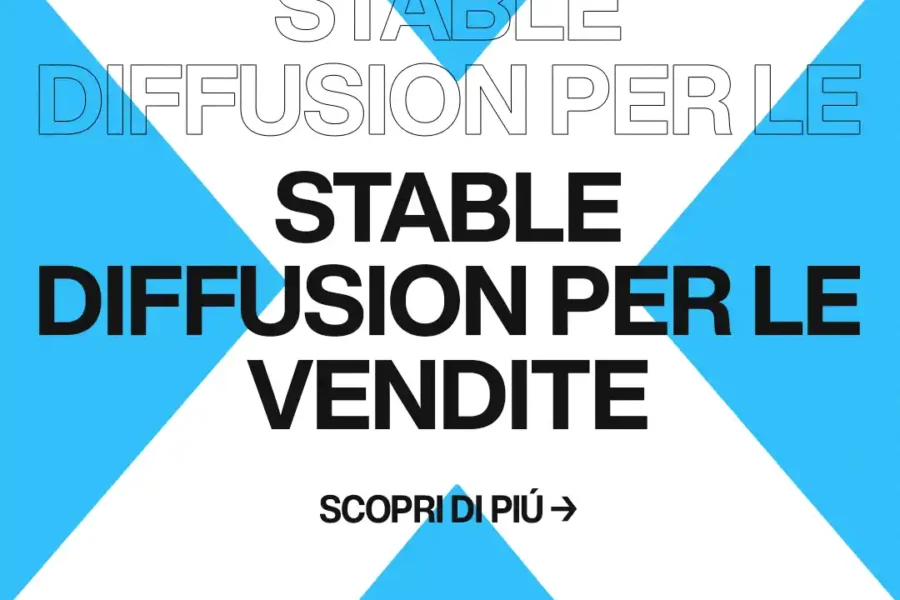 Immagine per 'Aumentare le vendite gratis con Stable Diffusion. L'IA che innova la tua comunicazione visiva' - Fivesix Studio. Specializzati in Branding, Personal Branding, Marketing e Comunicazione.