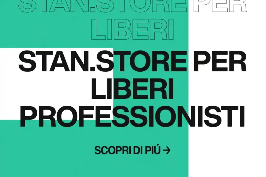 Immagine per 'I Liberi Professionisti brillano su Stan.store: La tua vetrina digitale in pochi click' - Fivesix Studio. Specializzati in Branding, Personal Branding, Marketing e Comunicazione.