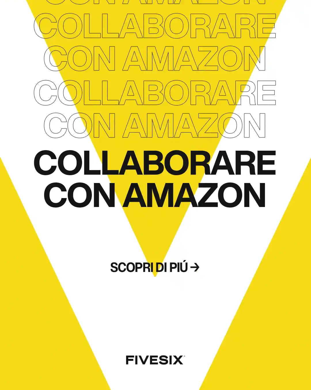 Immagine per 'Amazon e Te: guida alla collaborazione perfetta' - Fivesix Studio. Specializzati in Branding, Personal Branding, Marketing e Comunicazione.