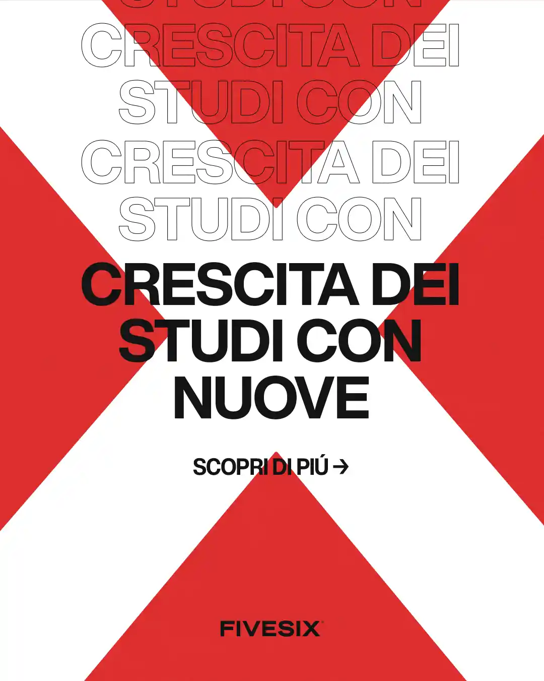 Immagine per 'Strategie di Crescita: Sviluppare il Business di Studi Associati con le Nuove Tecnologie' - Fivesix Studio. Specializzati in Branding, Personal Branding, Marketing e Comunicazione.