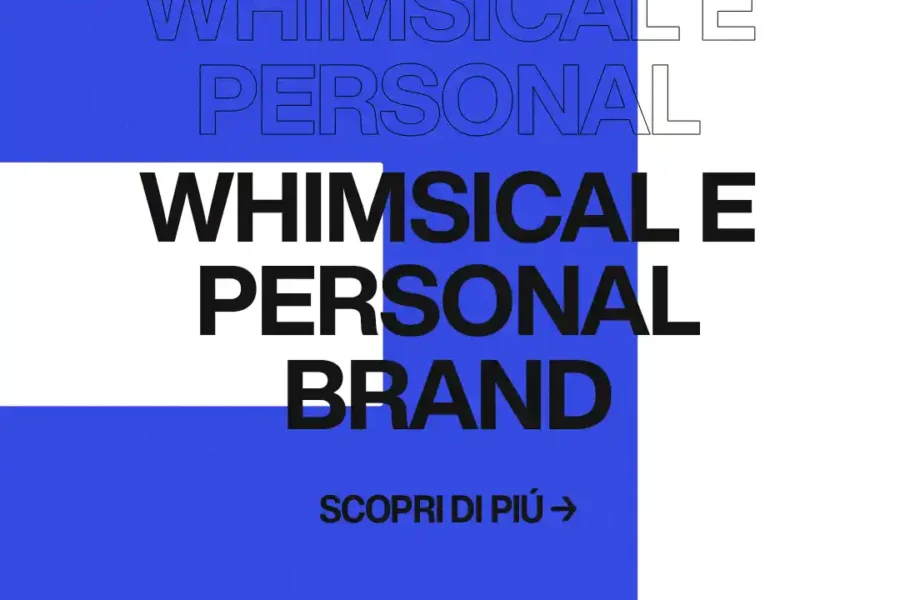 Immagine per '5 Modi Creativi per Utilizzare Whimsical per il tuo Personal Brand' - Fivesix Studio. Specializzati in Branding, Personal Branding, Marketing e Comunicazione.