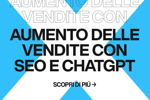 Immagine per 'Aumentare le vendite attraverso contenuti SEO-friendly con l'aiuto di ChatGPT' - Fivesix Studio. Specializzati in Branding, Personal Branding, Marketing e Comunicazione.