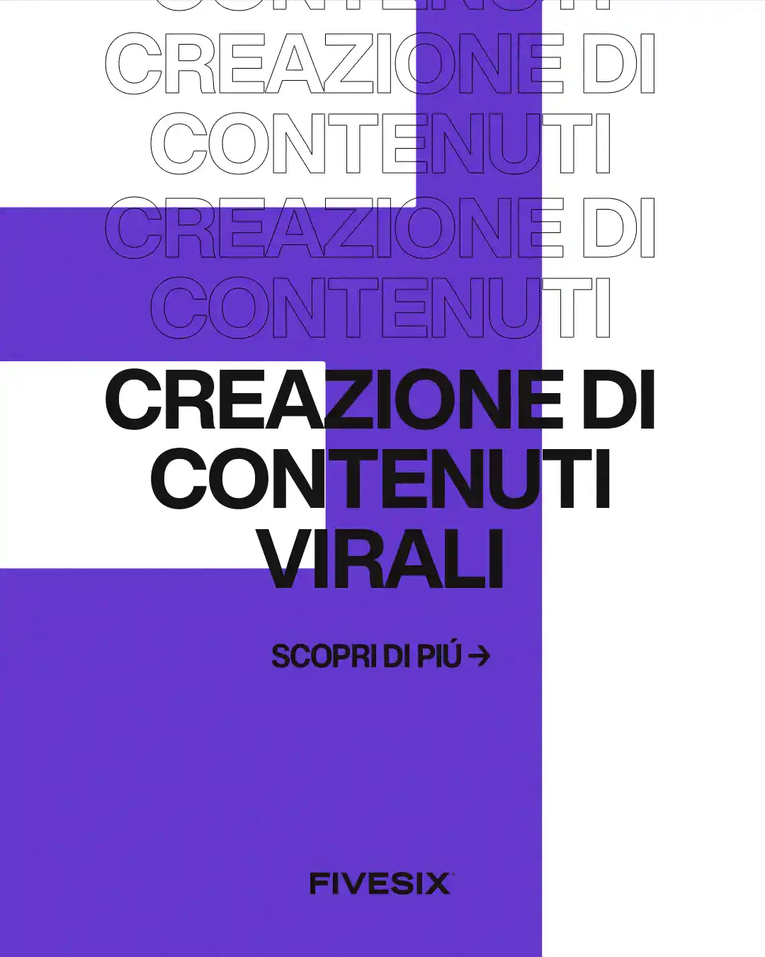 Immagine per 'Viralità: crea contenuti in-brand che esplodono (e ti arricchiscono)' - Fivesix Studio. Specializzati in Branding, Personal Branding, Marketing e Comunicazione.