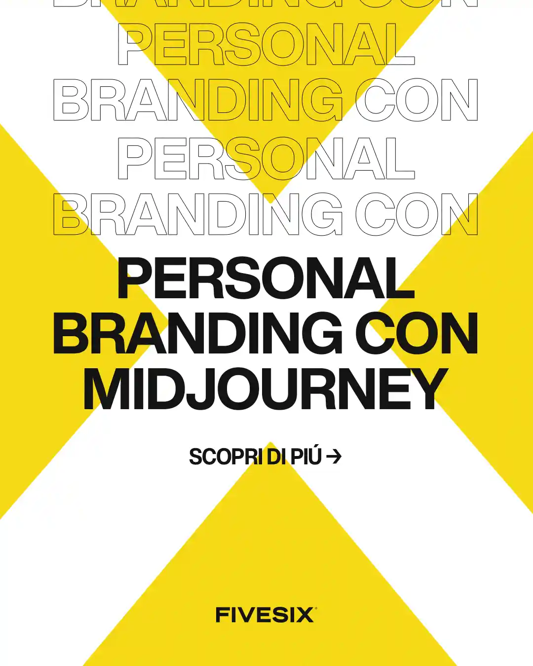 Immagine per 'L'importanza di un viaggio visivo unico: Midjourney e il tuo personal branding' - Fivesix Studio. Specializzati in Branding, Personal Branding, Marketing e Comunicazione.