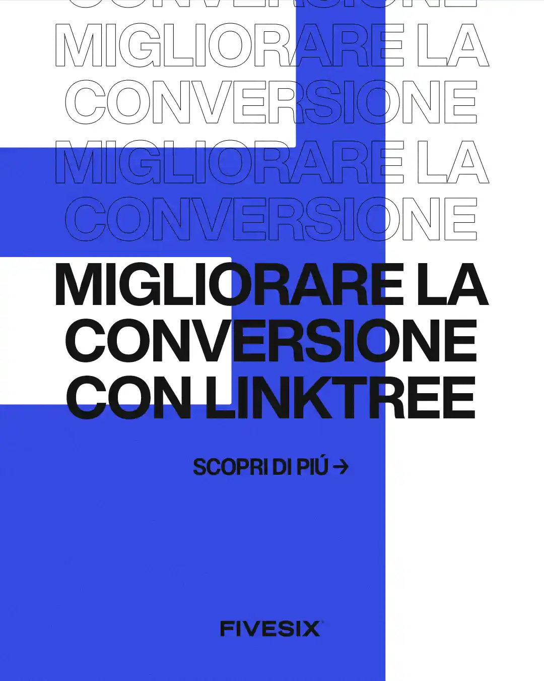 Immagine per 'Dal Personal Brand al Checkout: Migliora la Conversione sul Tuo Profilo Linktree' - Fivesix Studio. Specializzati in Branding, Personal Branding, Marketing e Comunicazione.