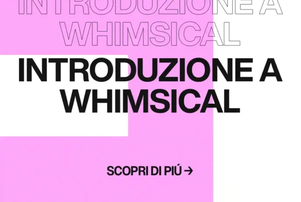 Immagine per 'Introduzione a Whimsical: Rivoluziona il Tuo Flusso di Lavoro con Creatività e Collaborazione' - Fivesix Studio. Specializzati in Branding, Personal Branding, Marketing e Comunicazione.
