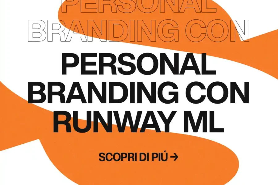 Immagine per 'Runway ML: esplorare le frontiere dell'IA per un personal branding creativo e redditizio' - Fivesix Studio. Specializzati in Branding, Personal Branding, Marketing e Comunicazione.