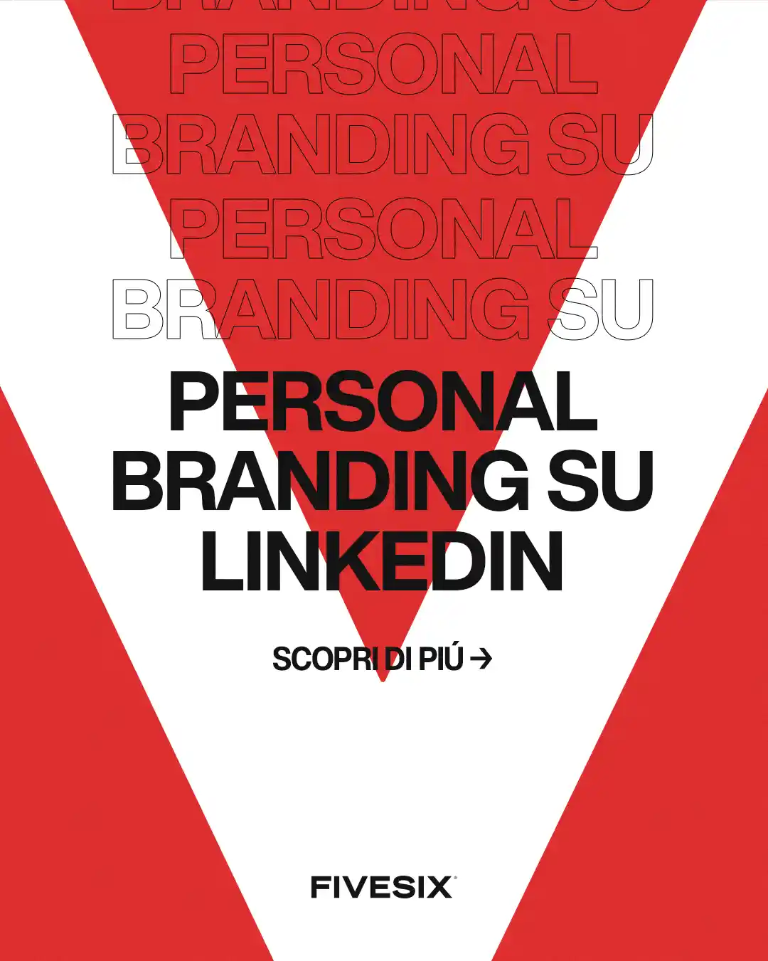 Immagine per 'Networking Efficace su LinkedIn: Guida al Personal Branding' - Fivesix Studio. Specializzati in Branding, Personal Branding, Marketing e Comunicazione.