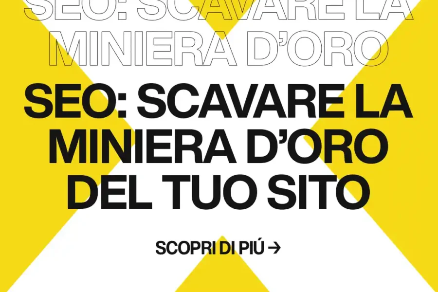 Immagine per 'Scava nella miniera d'oro del tuo sito web con la SEO giusta' - Fivesix Studio. Specializzati in Branding, Personal Branding, Marketing e Comunicazione.