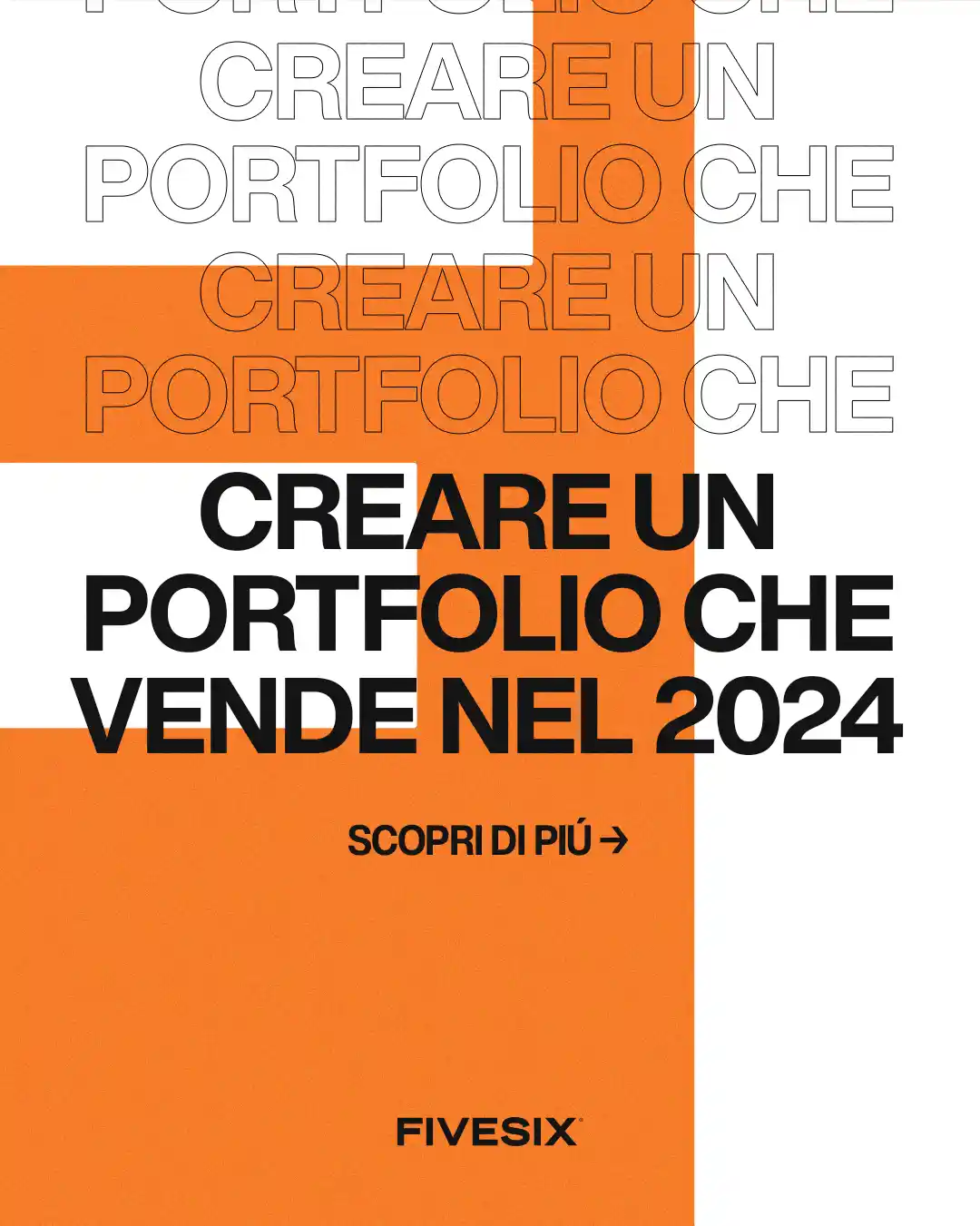 Immagine per 'Come Creare un Portfolio Importante nel 2024: 5 Consigli per liberi professionisti' - Fivesix Studio. Specializzati in Branding, Personal Branding, Marketing e Comunicazione.