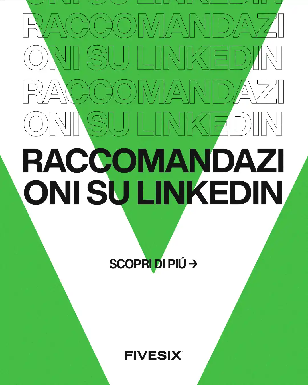 Immagine per 'Il Potere delle Raccomandazioni su LinkedIn per Personal Brand' - Fivesix Studio. Specializzati in Branding, Personal Branding, Marketing e Comunicazione.