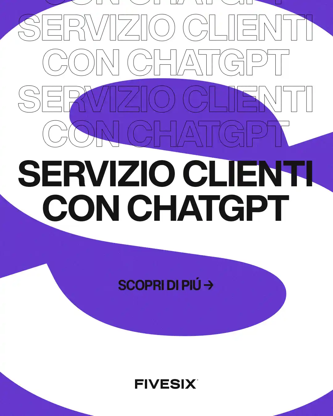 Immagine per 'Come ChatGPT può trasformare il tuo servizio clienti in un potente strumento di vendita' - Fivesix Studio. Specializzati in Branding, Personal Branding, Marketing e Comunicazione.