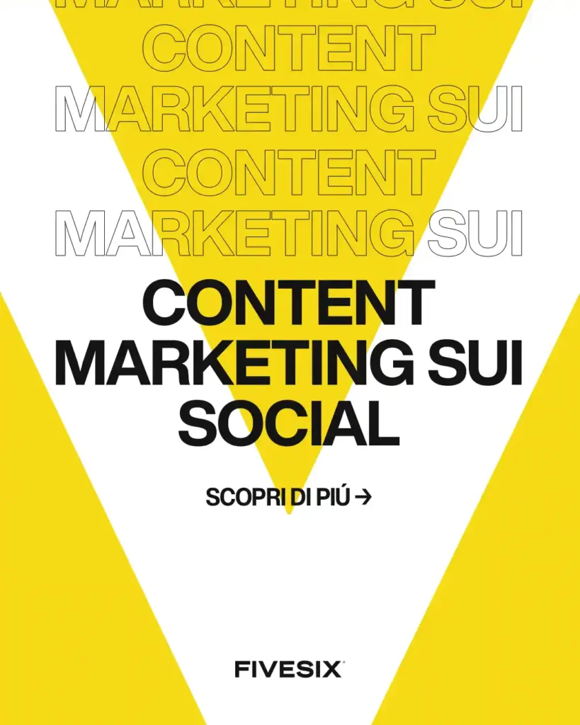 Immagine per 'Strategie di Content Marketing sui Social per Studi Associati' - Fivesix Studio. Specializzati in Branding, Personal Branding, Marketing e Comunicazione.