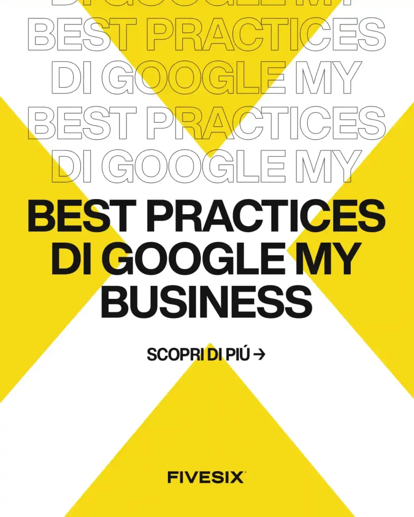 Immagine per 'Best Practice di Google My Business per Liberi Professionisti' - Fivesix Studio. Specializzati in Branding, Personal Branding, Marketing e Comunicazione.