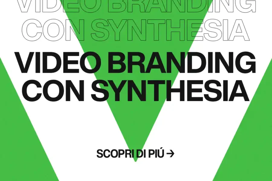 Immagine per 'Synthesia e il personal branding: come creare video accattivanti che convertono' - Fivesix Studio. Specializzati in Branding, Personal Branding, Marketing e Comunicazione.
