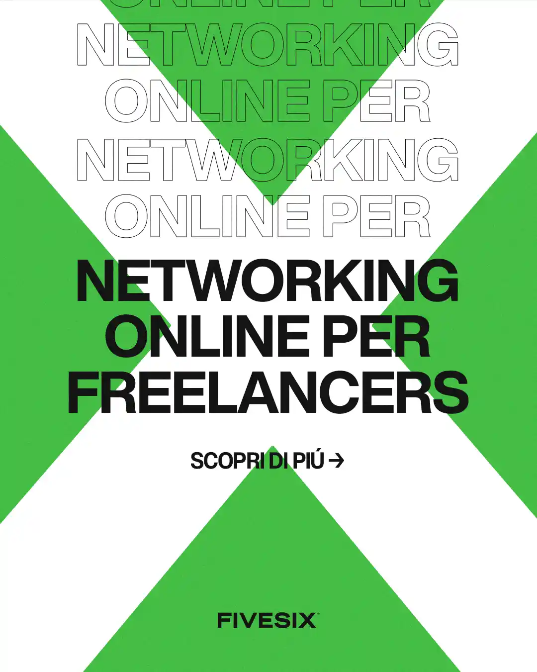 Immagine per 'Costruire connessioni che pagano: il networking online efficace per freelancers' - Fivesix Studio. Specializzati in Branding, Personal Branding, Marketing e Comunicazione.