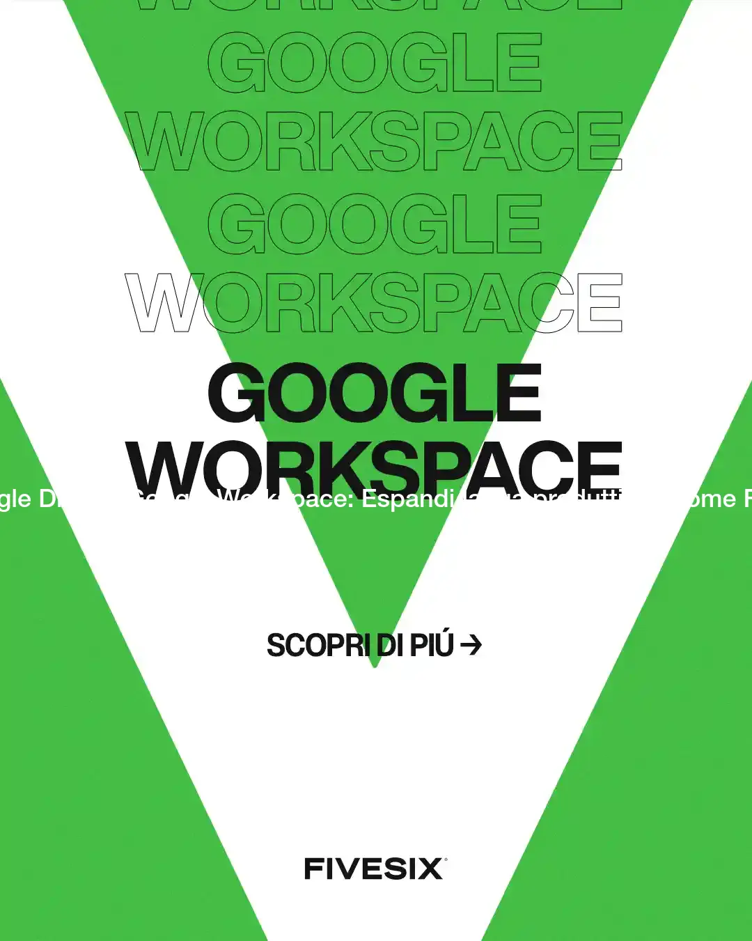 Immagine per 'Da Google Drive a Google Workspace: Espandi la tua produttività come Freelance' - Fivesix Studio. Specializzati in Branding, Personal Branding, Marketing e Comunicazione.