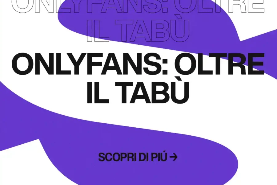 Immagine per 'OnlyFans: oltre il tabù, c'è un business di miliardi.' - Fivesix Studio. Specializzati in Branding, Personal Branding, Marketing e Comunicazione.