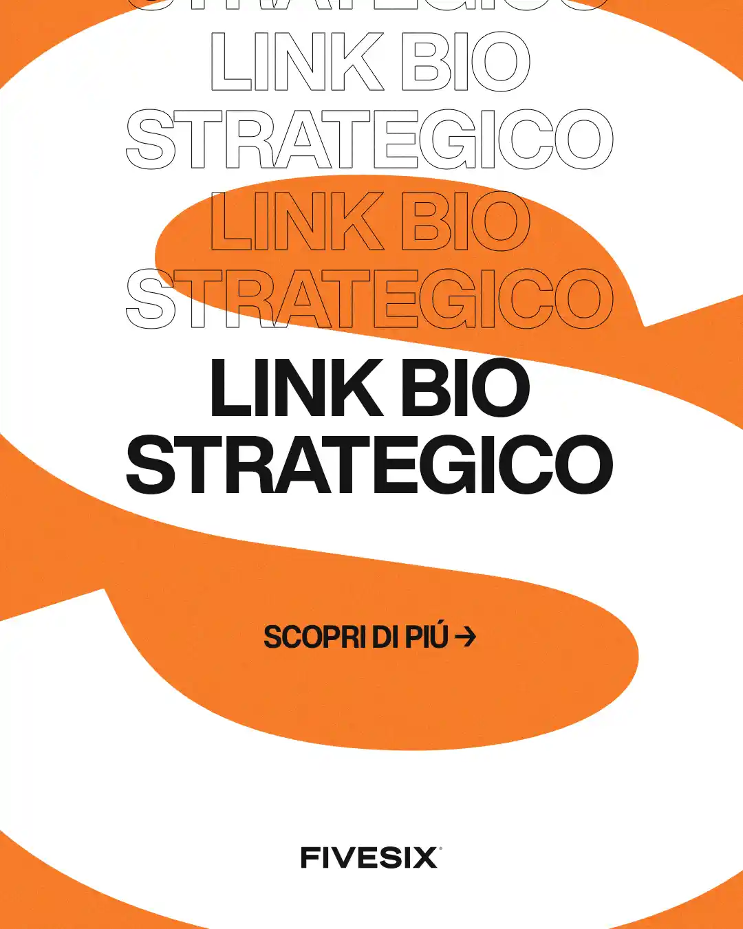 Immagine per 'Link in bio: semplice funzionalità o strumento strategico per un libero professionista?' - Fivesix Studio. Specializzati in Branding, Personal Branding, Marketing e Comunicazione.