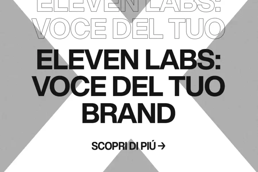 Immagine per 'Come Eleven Labs può cambiare il tuo personal branding attraverso la sintesi vocale AI' - Fivesix Studio. Specializzati in Branding, Personal Branding, Marketing e Comunicazione.