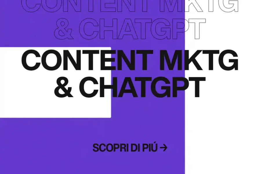 Immagine per 'Rivoluzionare la strategia di content marketing con ChatGPT: creare più valore, spendere meno' - Fivesix Studio. Specializzati in Branding, Personal Branding, Marketing e Comunicazione.