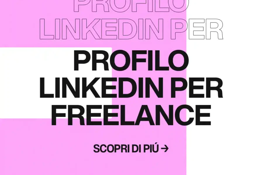 Immagine per 'Perché ogni Libero Professionista dovrebbe avere un Profilo LinkedIn Ottimizzato' - Fivesix Studio. Specializzati in Branding, Personal Branding, Marketing e Comunicazione.