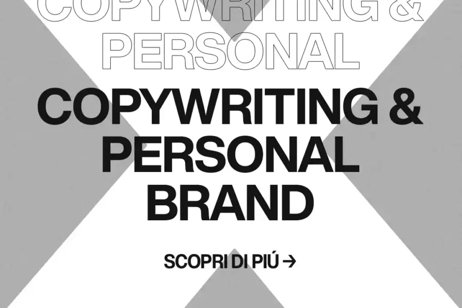 Immagine per 'Le parole giuste pagano: fai crescere il tuo personal brand con il copywriting' - Fivesix Studio. Specializzati in Branding, Personal Branding, Marketing e Comunicazione.