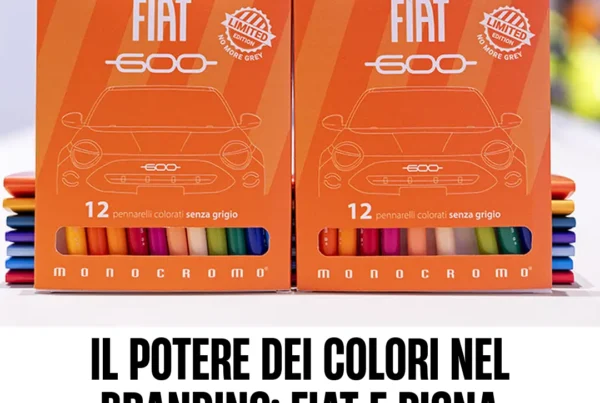 Immagine per 'Il Potere dei Colori nel Branding: FIAT e Pigna Disegnano un Futuro Più Vivace' - Fivesix Studio. Specializzati in Branding, Personal Brand, Marketing e Comunicazione.