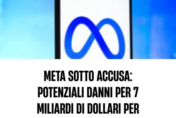 Immagine per 'Meta Sotto Accusa: Potenziali Danni per 7 Miliardi di Dollari per Metriche Gonfiate' - Fivesix Studio. Specializzati in Branding, Personal Brand, Marketing e Comunicazione.