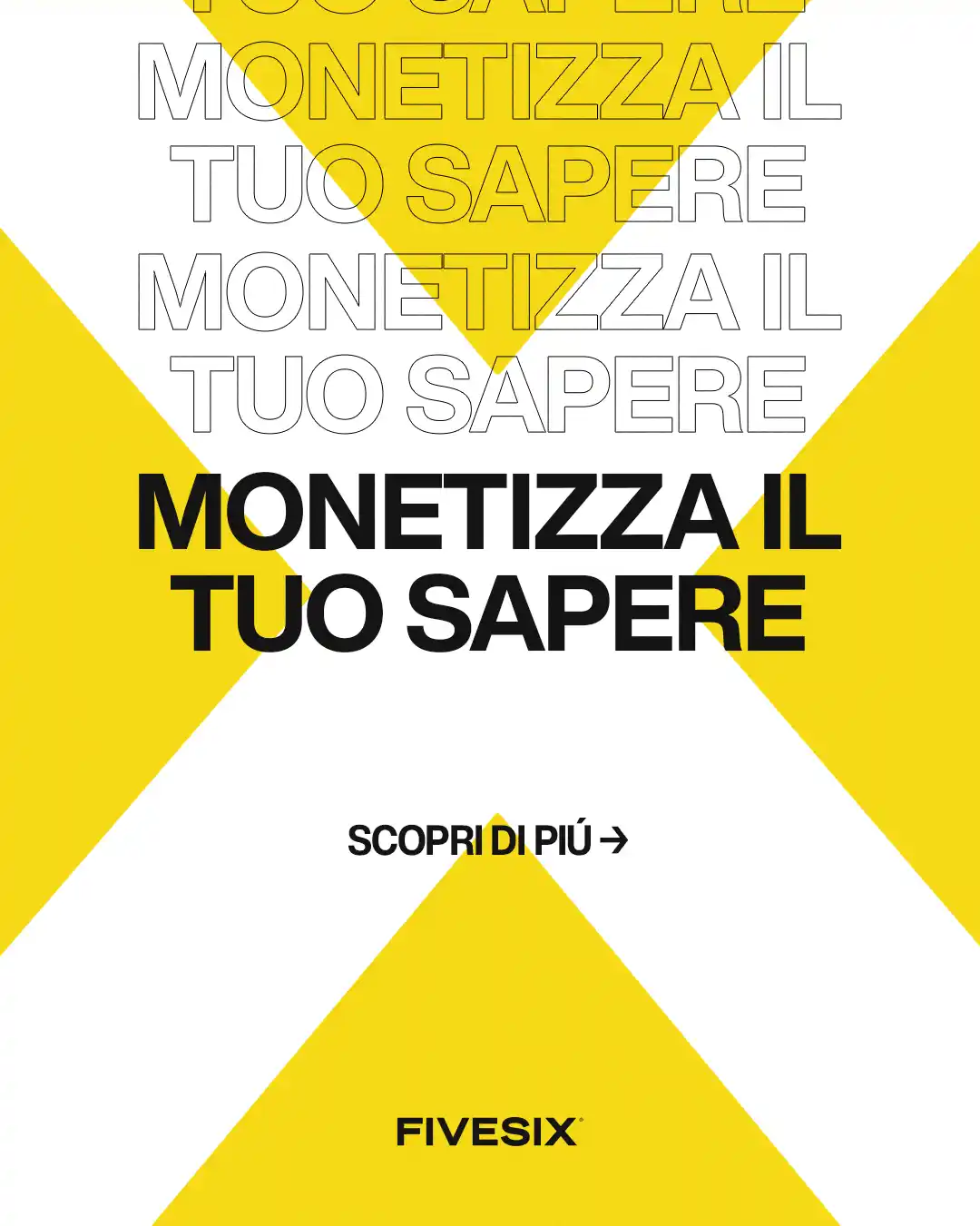 Immagine per 'Webinar e Community Building: Come Monetizzare il Tuo Sapere' - Fivesix Studio. Specializzati in Branding, Personal Brand, Marketing e Comunicazione.