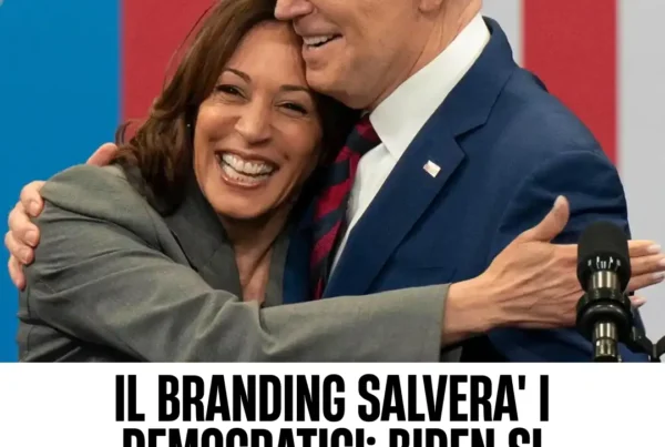 Immagine per 'Il Branding salvera' i Democratici: Biden si ritira e Kamala Harris corre per la Casa Bianca' - Fivesix Studio. Specializzati in Branding, Personal Brand, Marketing e Comunicazione.