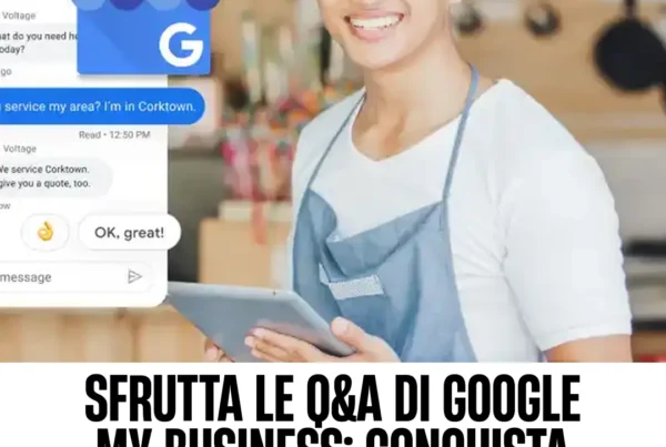 Immagine per 'Sfrutta le Q&A di Google My Business: Conquista nuovi clienti e fidelizzali' - Fivesix Studio. Specializzati in Branding, Personal Brand, Marketing e Comunicazione.