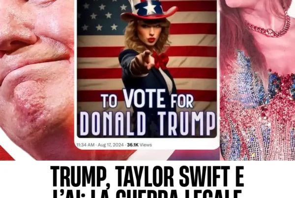 Immagine per 'Trump, Taylor Swift e l’AI: La guerra Legale che cambiera' il Marketing Politico' - Fivesix Studio. Specializzati in Branding, Personal Brand, Marketing e Comunicazione.